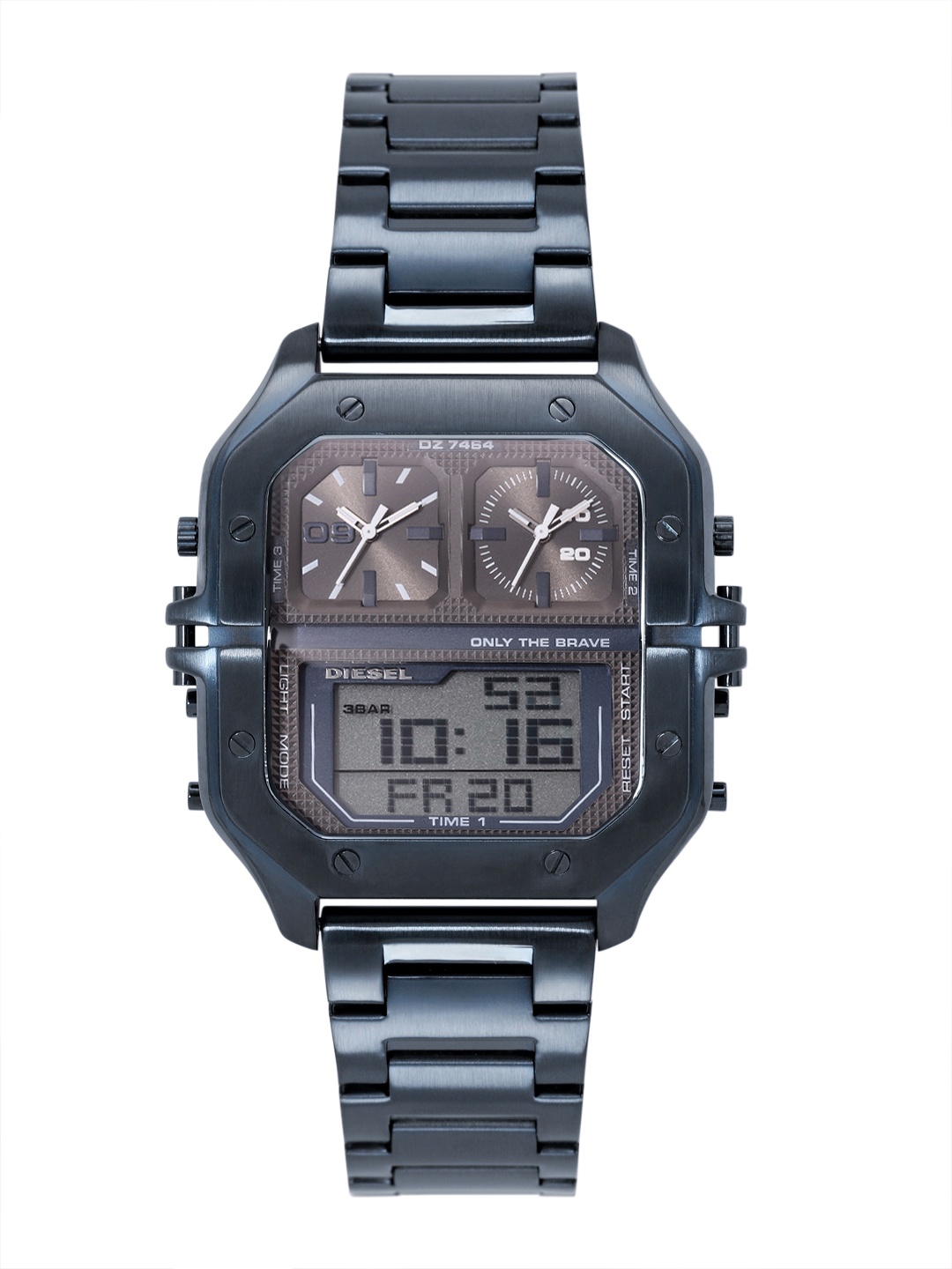 

DIESEL Men Clasher Analogue and Digital Watch DZ7464, Multi