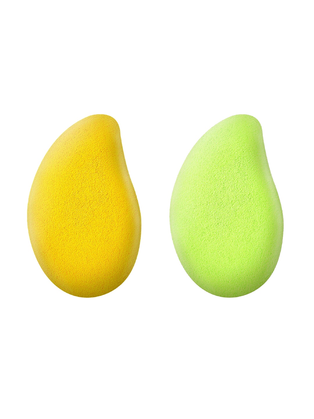 

AY Set Of 2 Mango Shape Makeup Sponge Puff, Multi