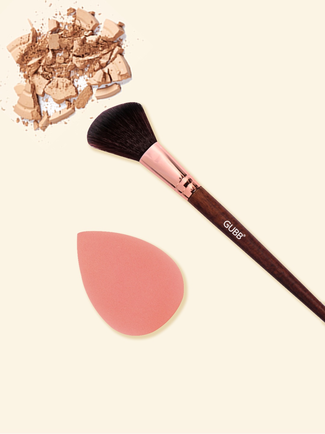 

GUBB Makeup Powder Brush, Multi