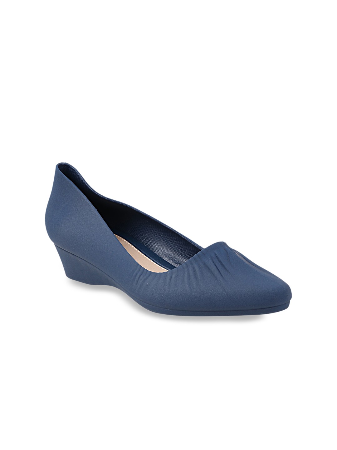

Try Me Women Navy Blue Ethnic Ballerinas Flats