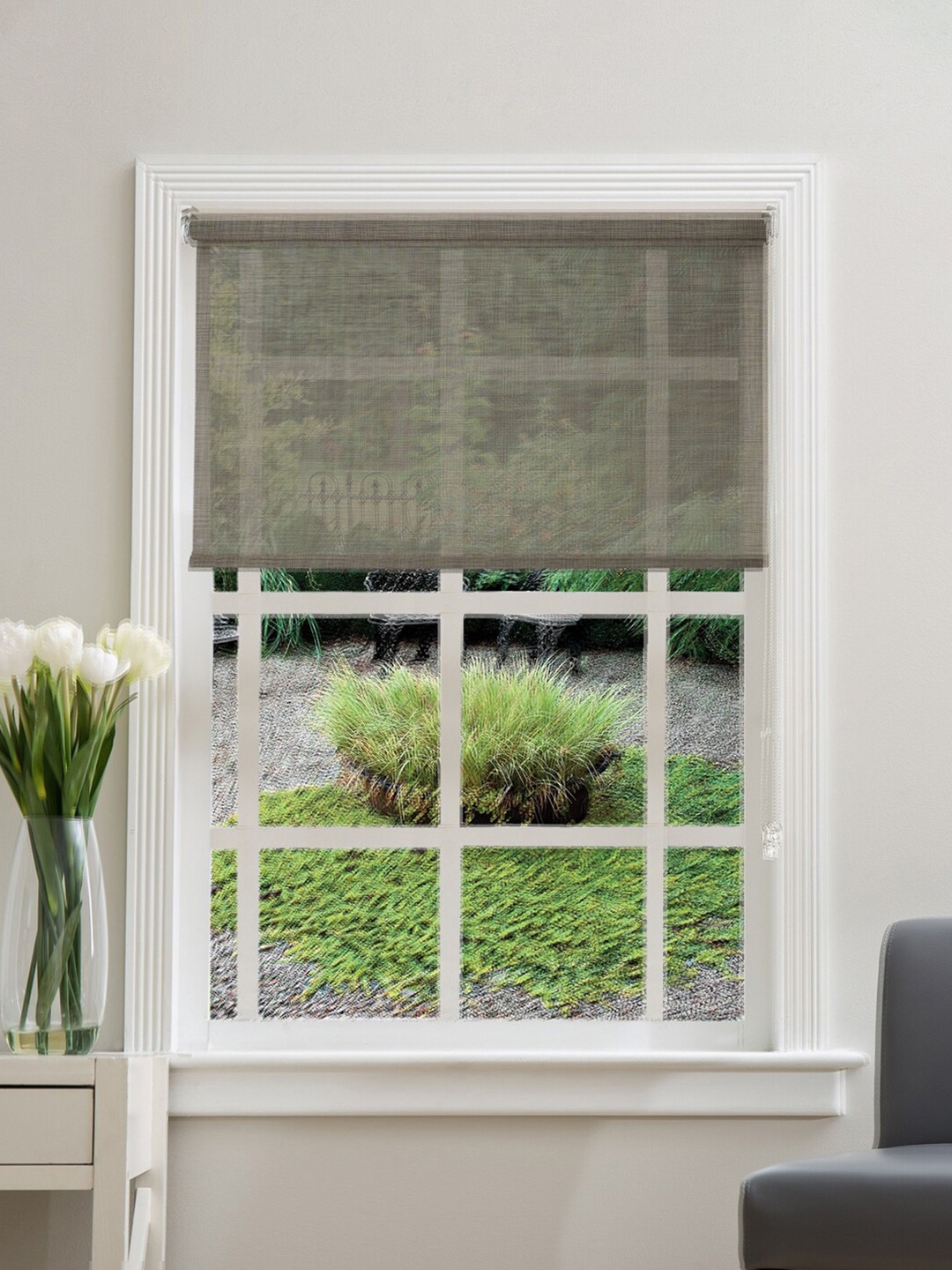 

Deco Window Brown Room Darkening Window Blinds