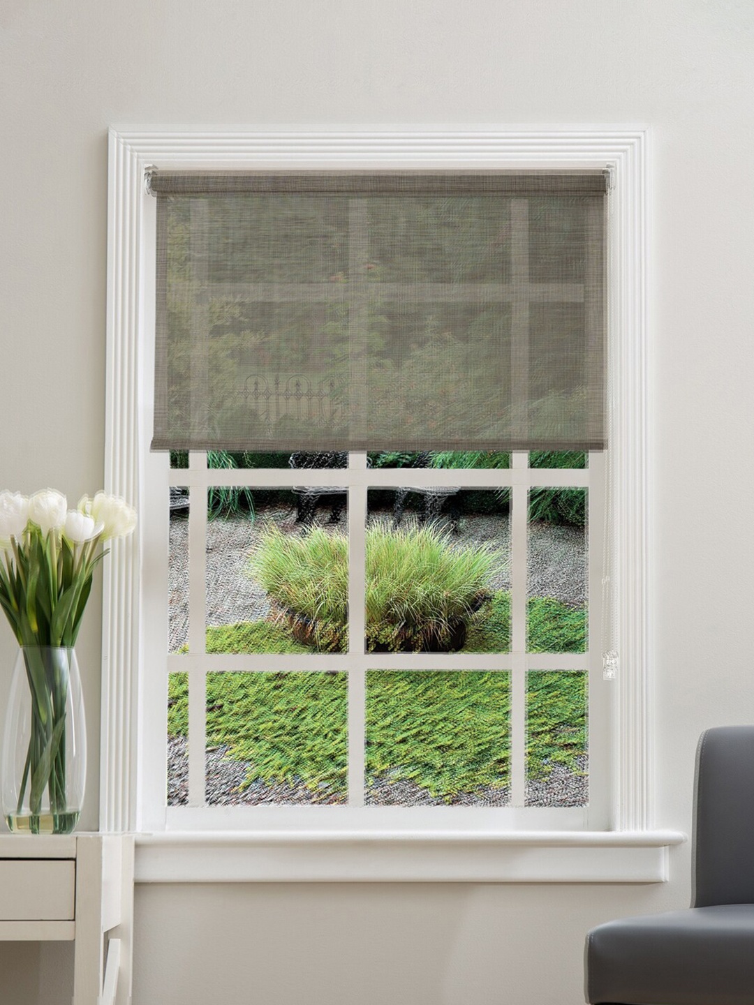 

Deco Window Brown Room Darkening Window Blinds
