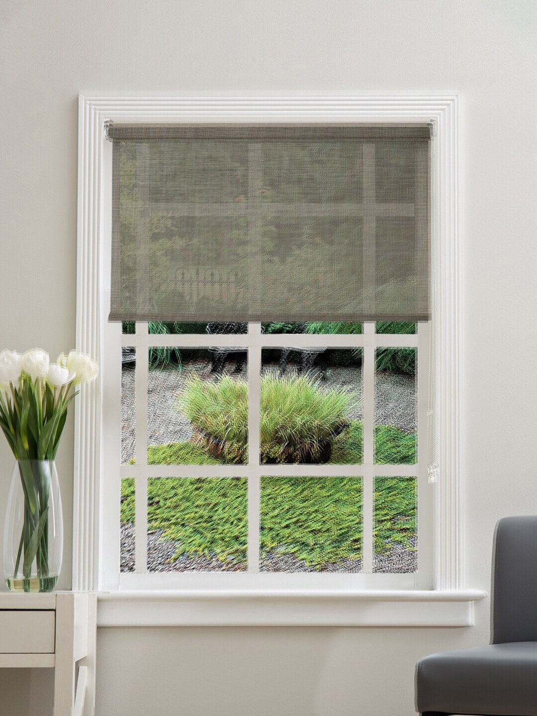 

Deco Window Brown Room Darkening Window Blinds