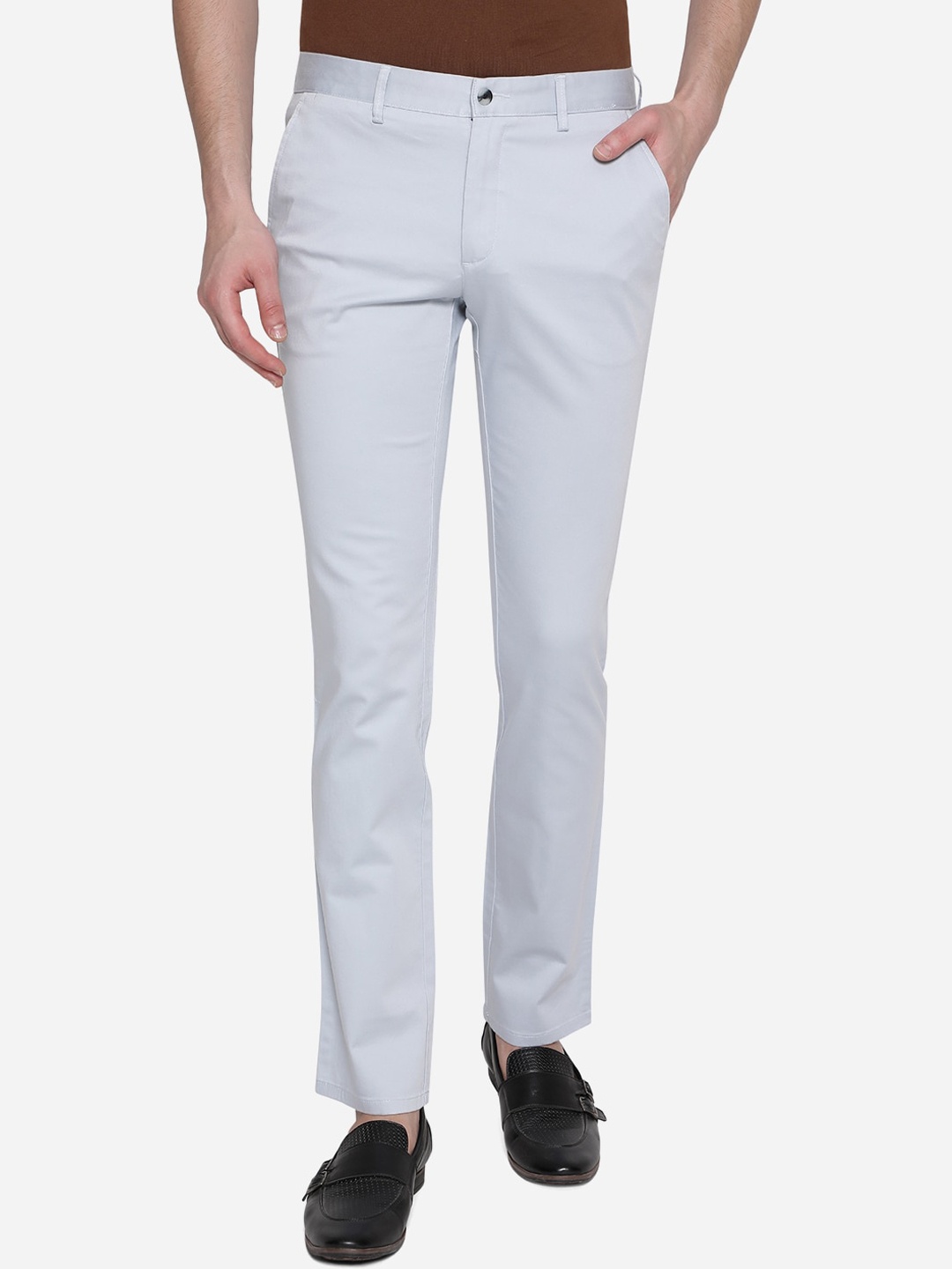 

Greenfibre Men Blue Slim Fit Trousers
