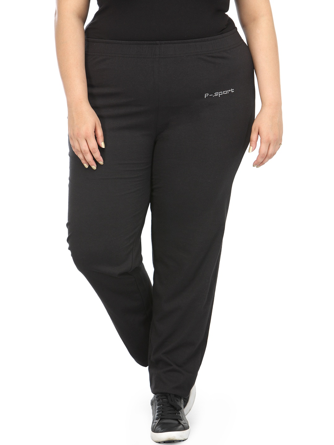 

plusS Black Track Pants