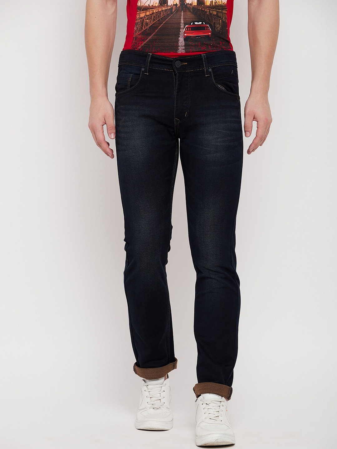 

Duke Men Blue Slim Fit Light Fade Stretchable Jeans