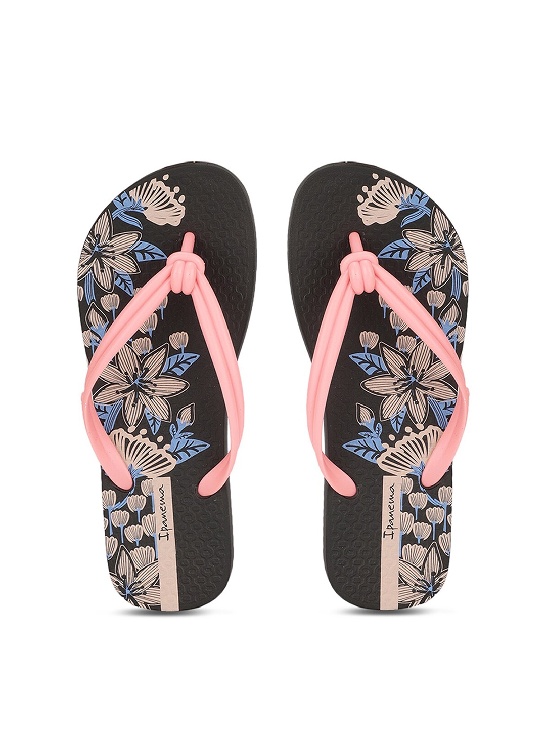 

iPanema Women Black & Pink Printed Slip-On