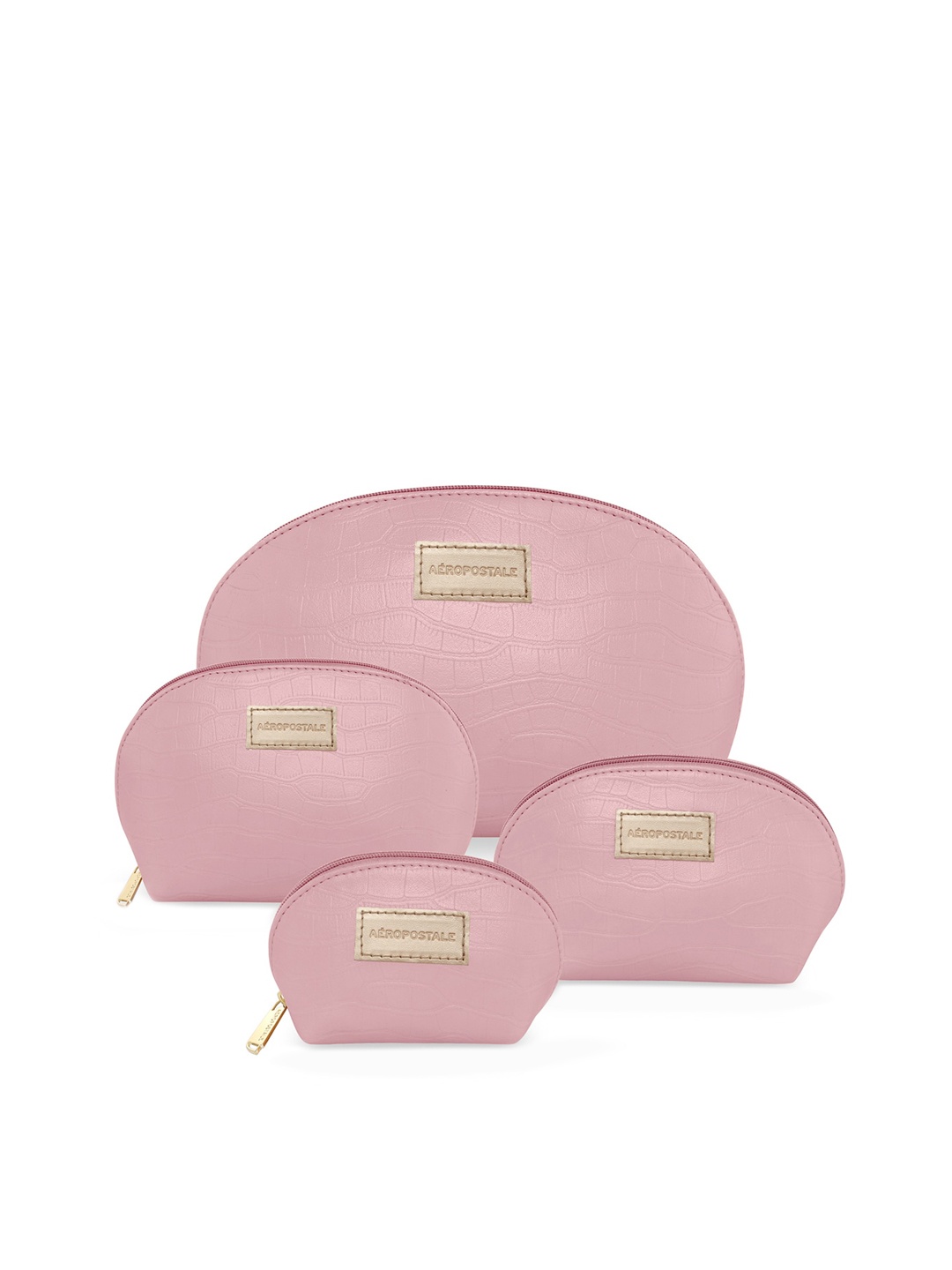 

Aeropostale Pink PU Structured Sling Bag with Bow Detail