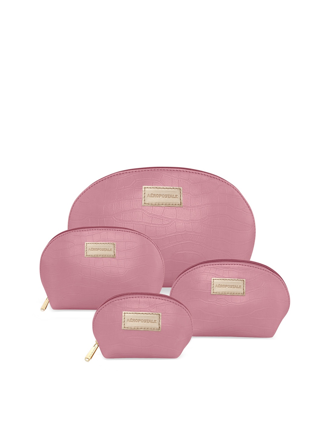 

Aeropostale Pink PU Structured Sling Bag with Bow Detail