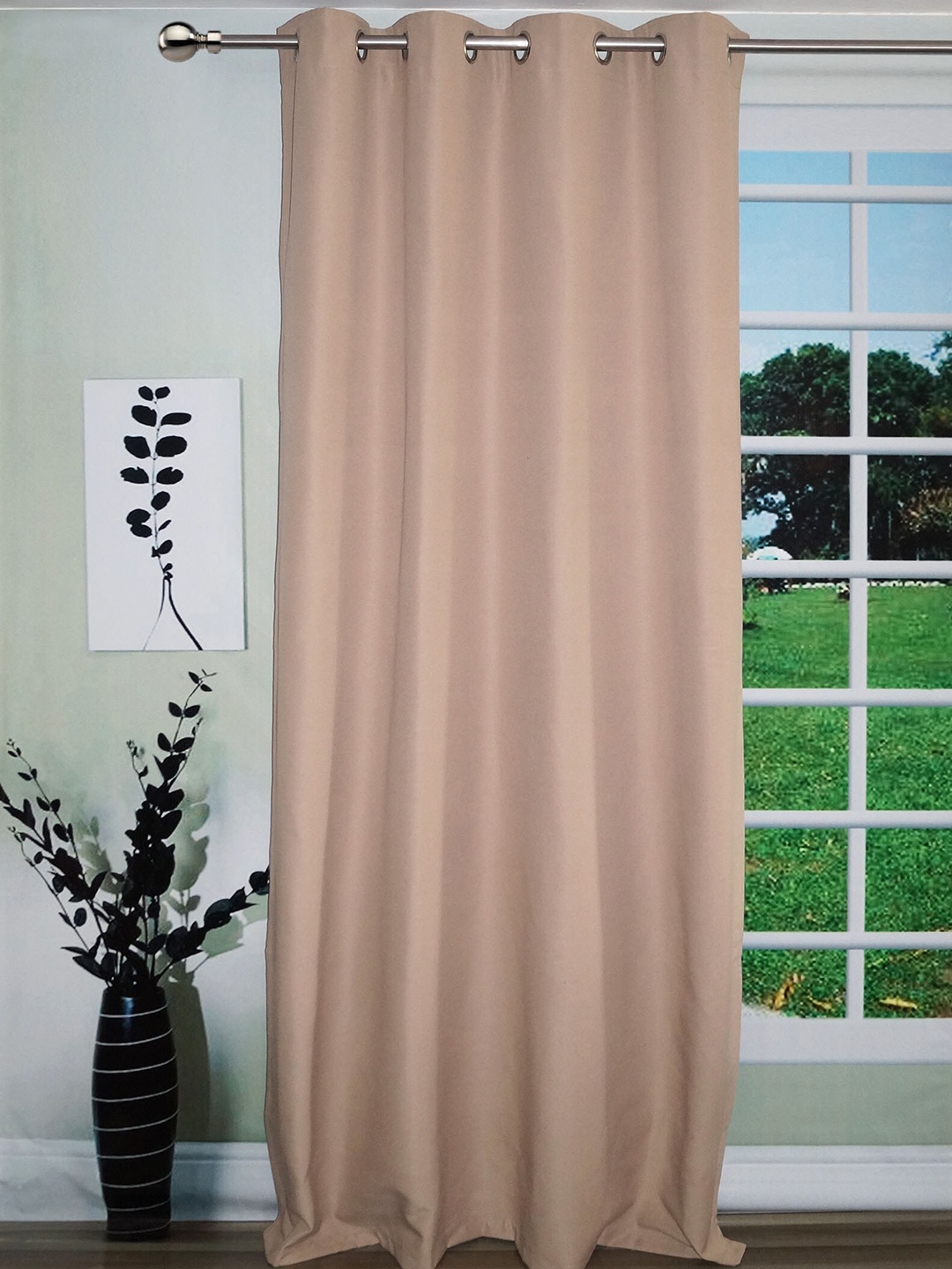 

Lushomes Brown Door Curtain