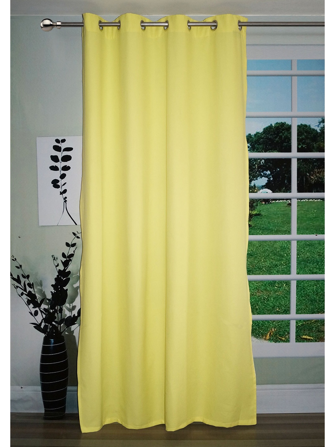 

Lushomes Yellow Door Curtain