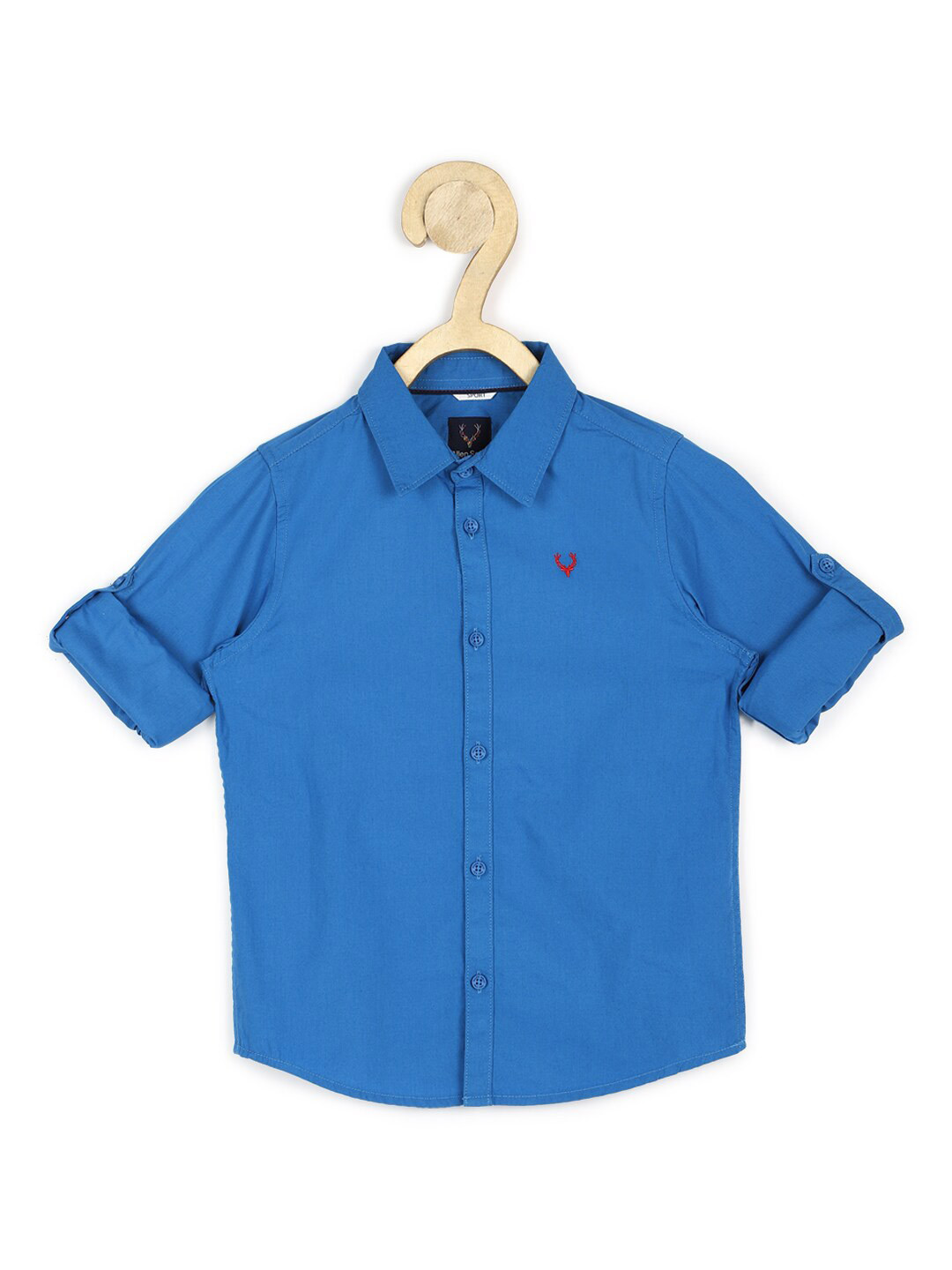 

Allen Solly Junior Boys Blue Slim Fit Casual Shirt