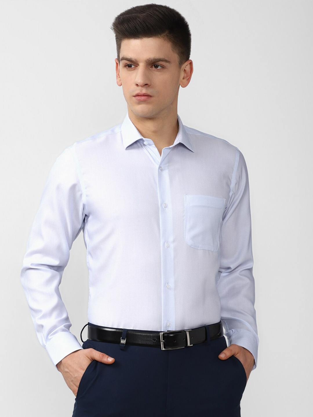 

Van Heusen Men White Formal Shirt