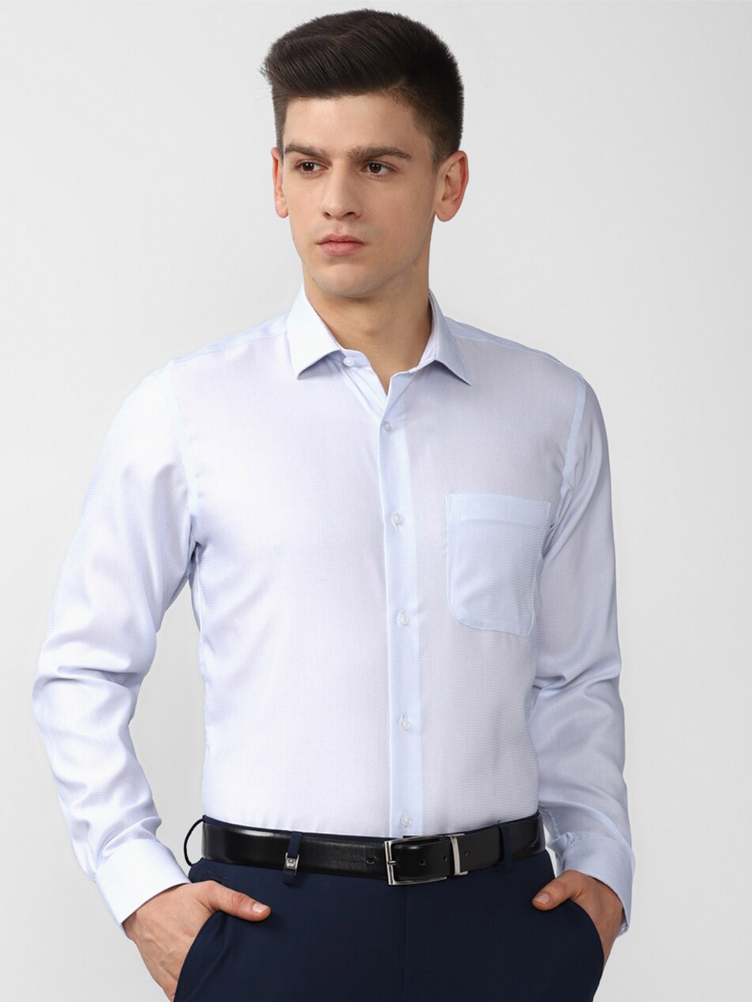 

Van Heusen Men White Formal Shirt