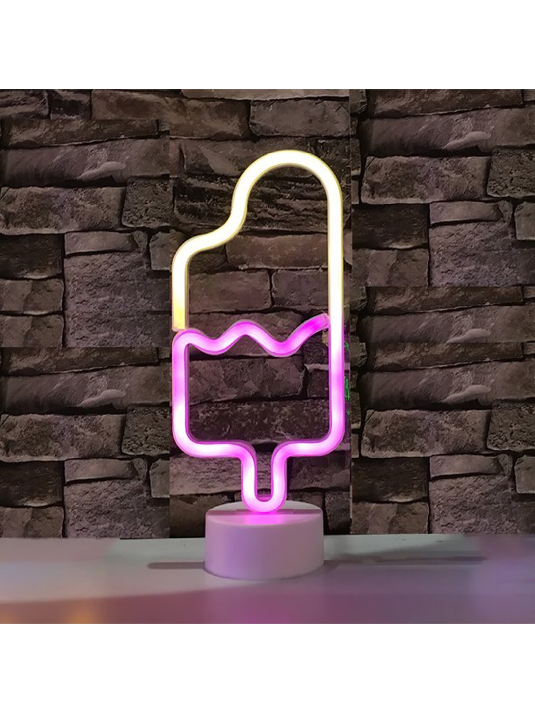 

XERGY Yellow & Pink Ice-cream LED Table Lamp