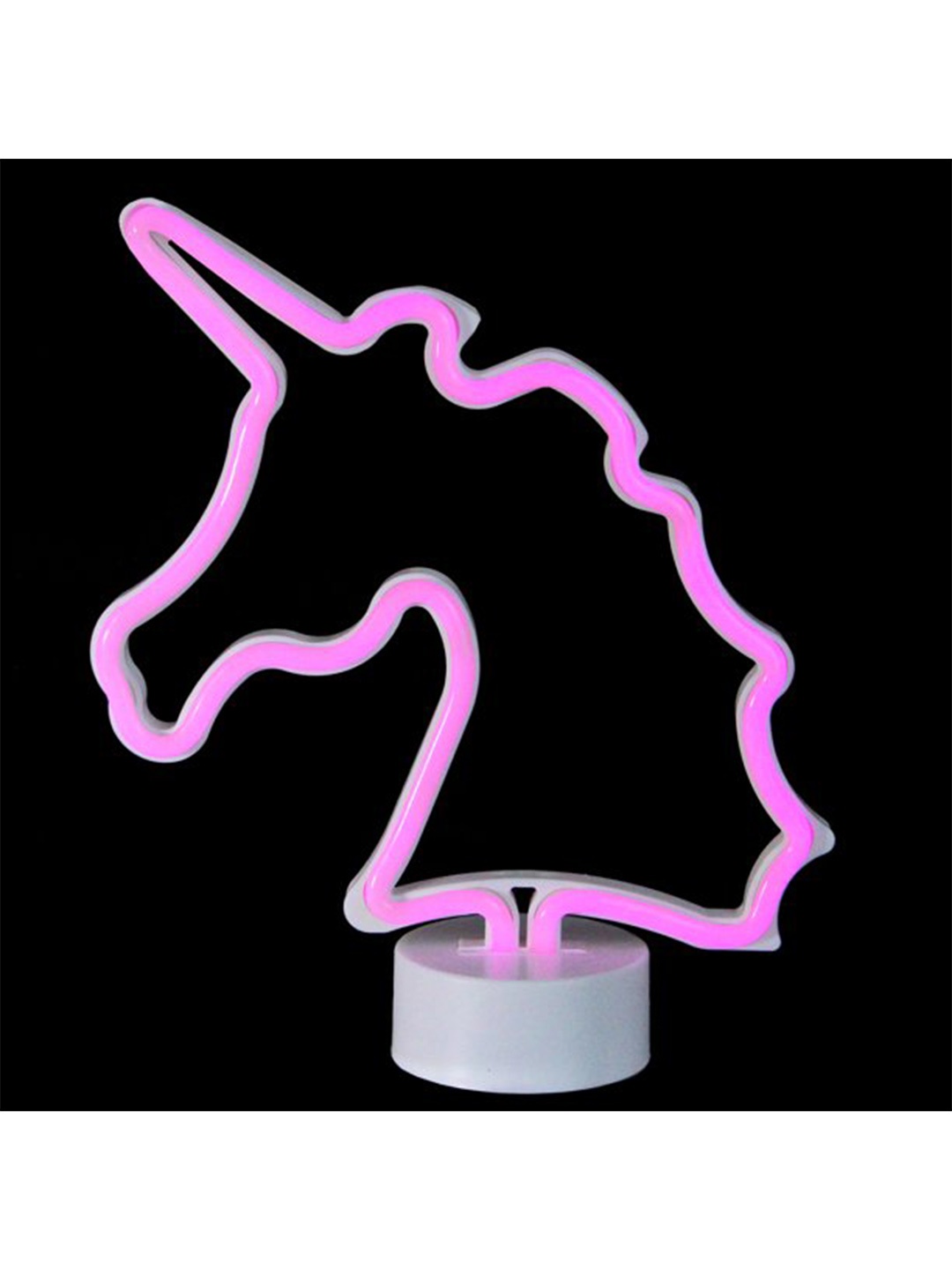 

XERGY Pink Unicorn LED Neon Light with Holder Bedroom Decor.