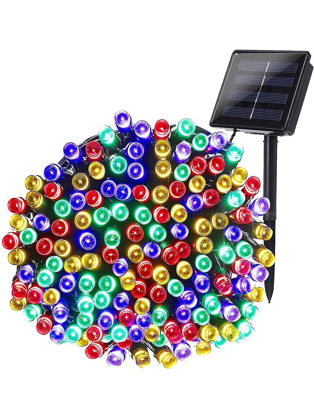 

XERGY Multicoloured Solar Powered String Light 120 led - 12 meter, Multi