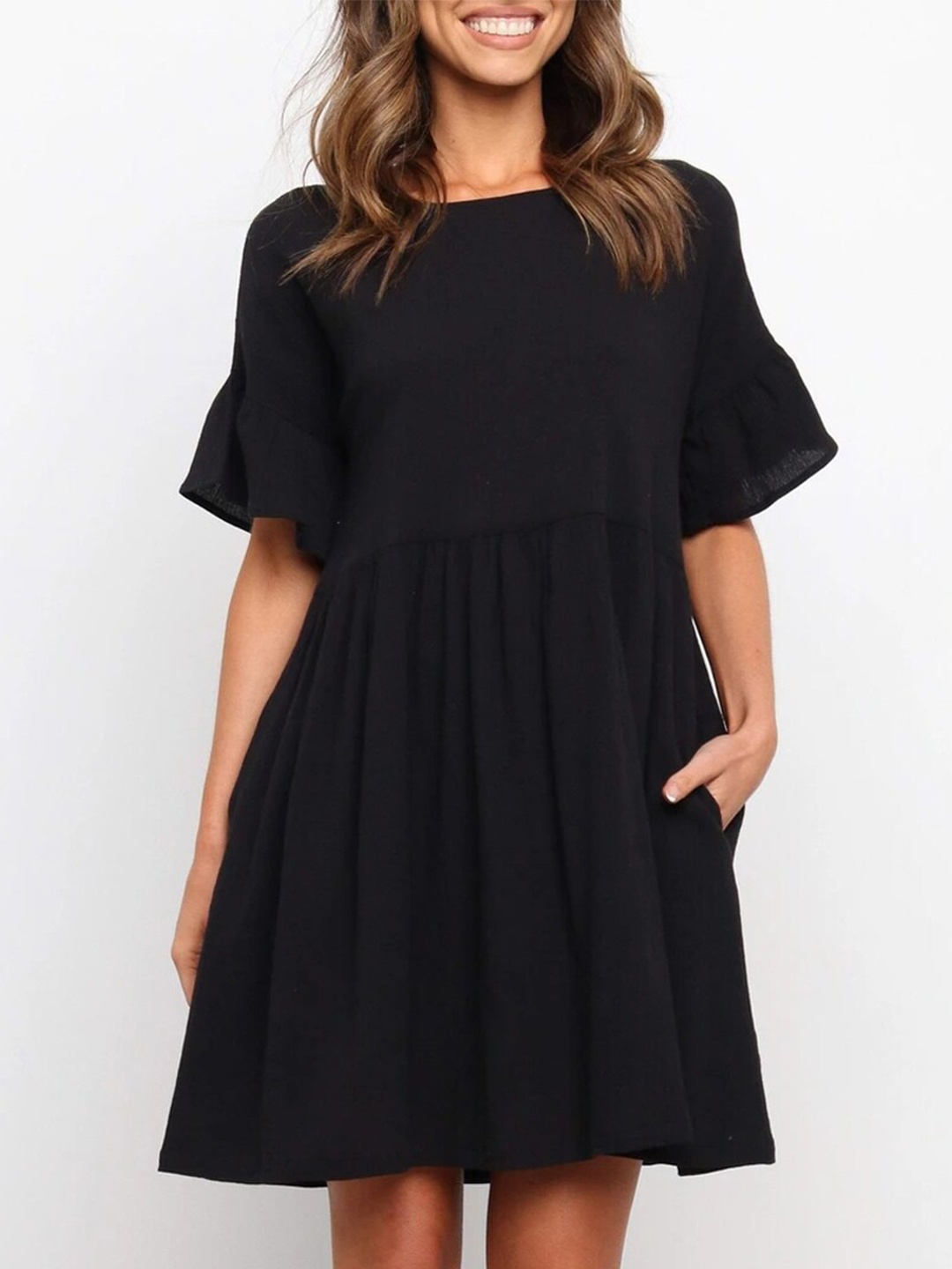 

URBANIC Black Dress