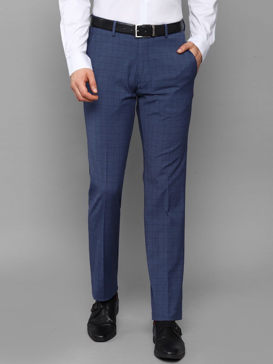 

Louis Philippe Men Blue Trousers