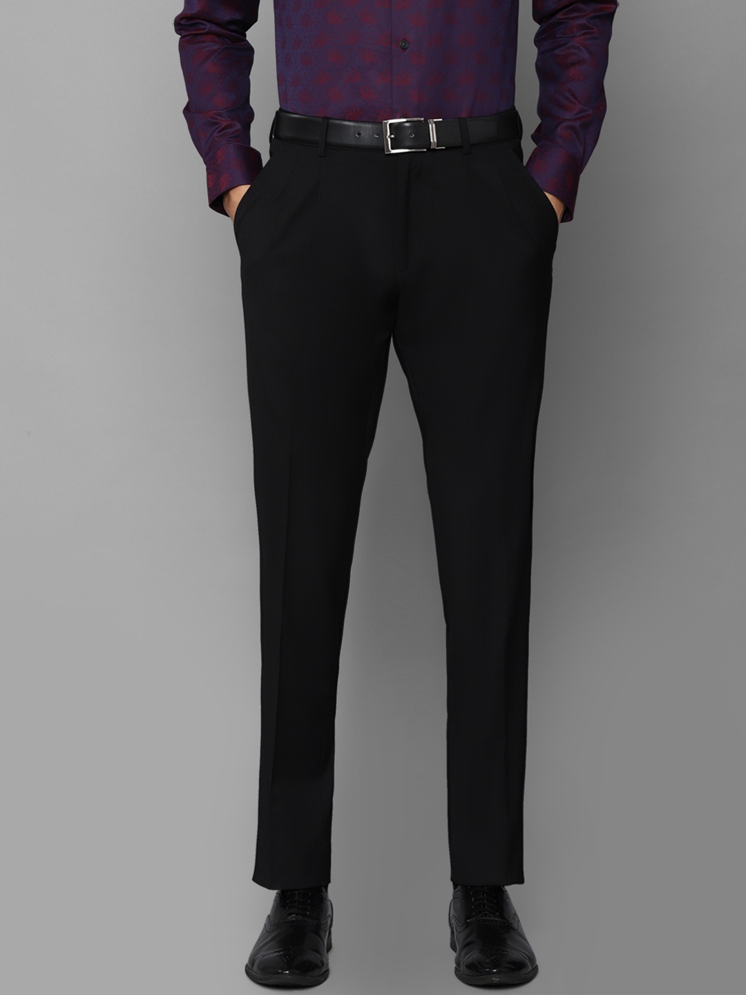 

Louis Philippe Men Black Trousers