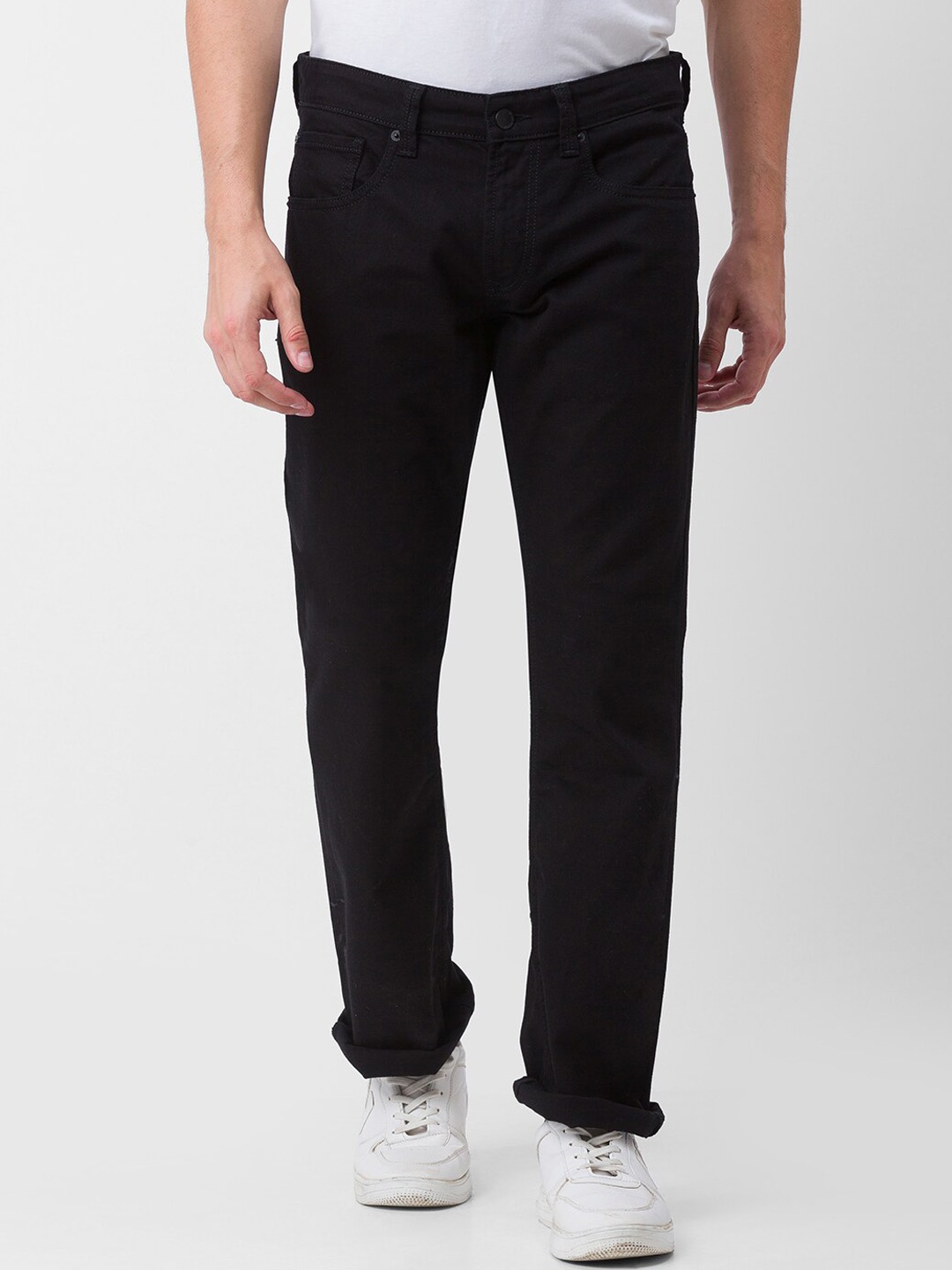 

SPYKAR Men Black Rafter Jeans