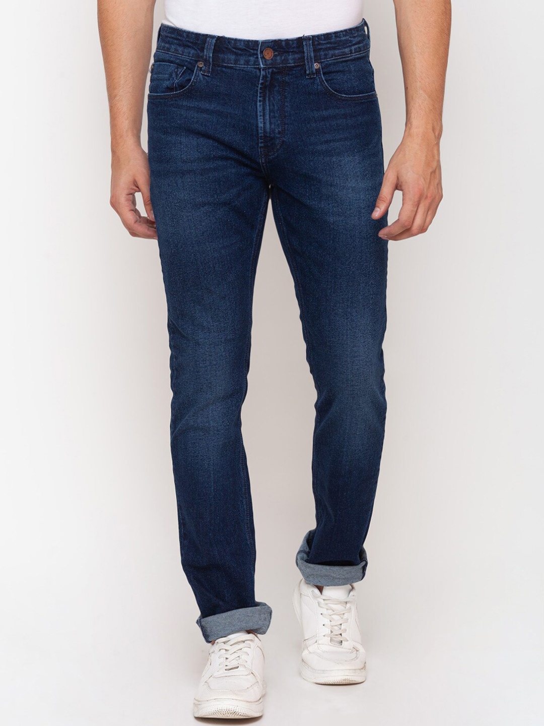 

SPYKAR Men Blue Light Fade Jeans