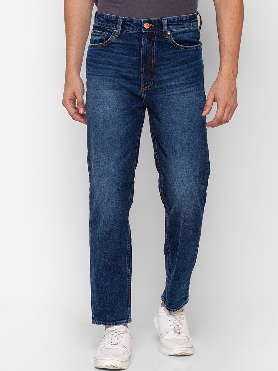 

SPYKAR Men Blue Relaxed Fit Light Fade Jeans