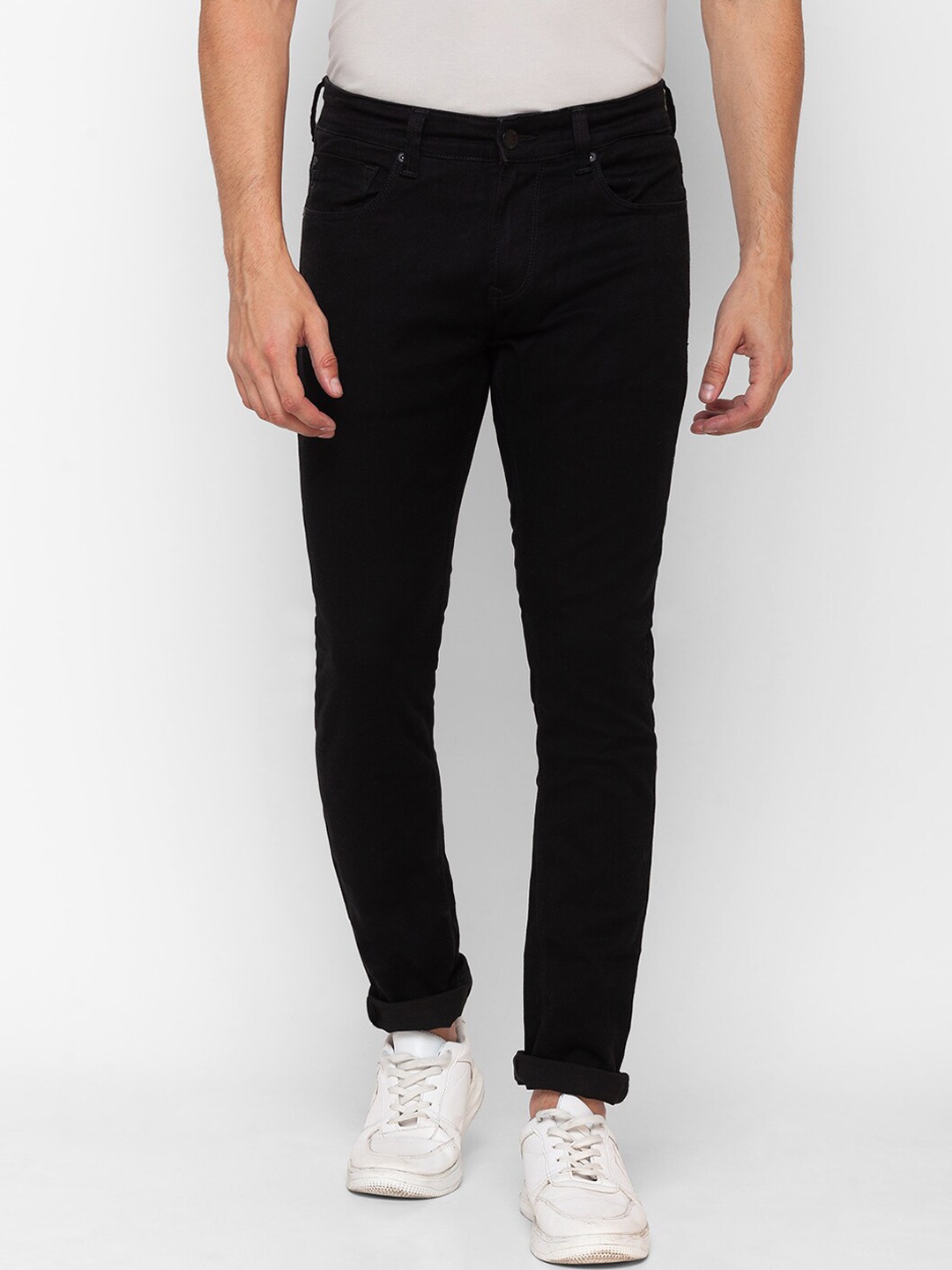

SPYKAR Men Black Skinny Fit Low-Rise Jeans