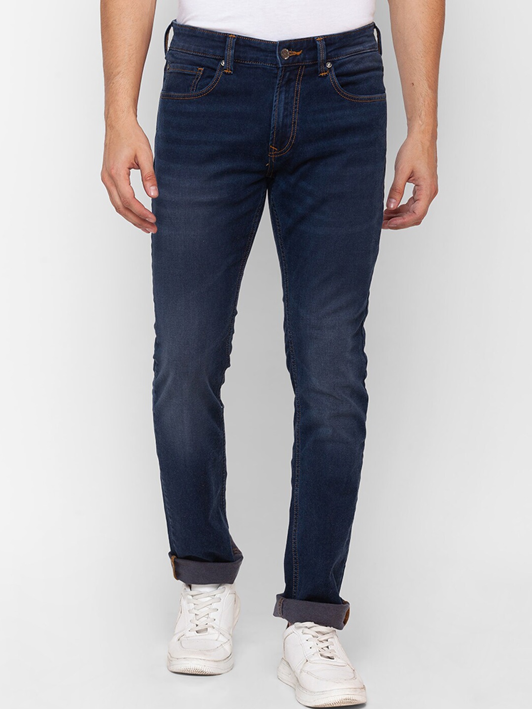 

SPYKAR Men Blue Heavy Fade Jeans