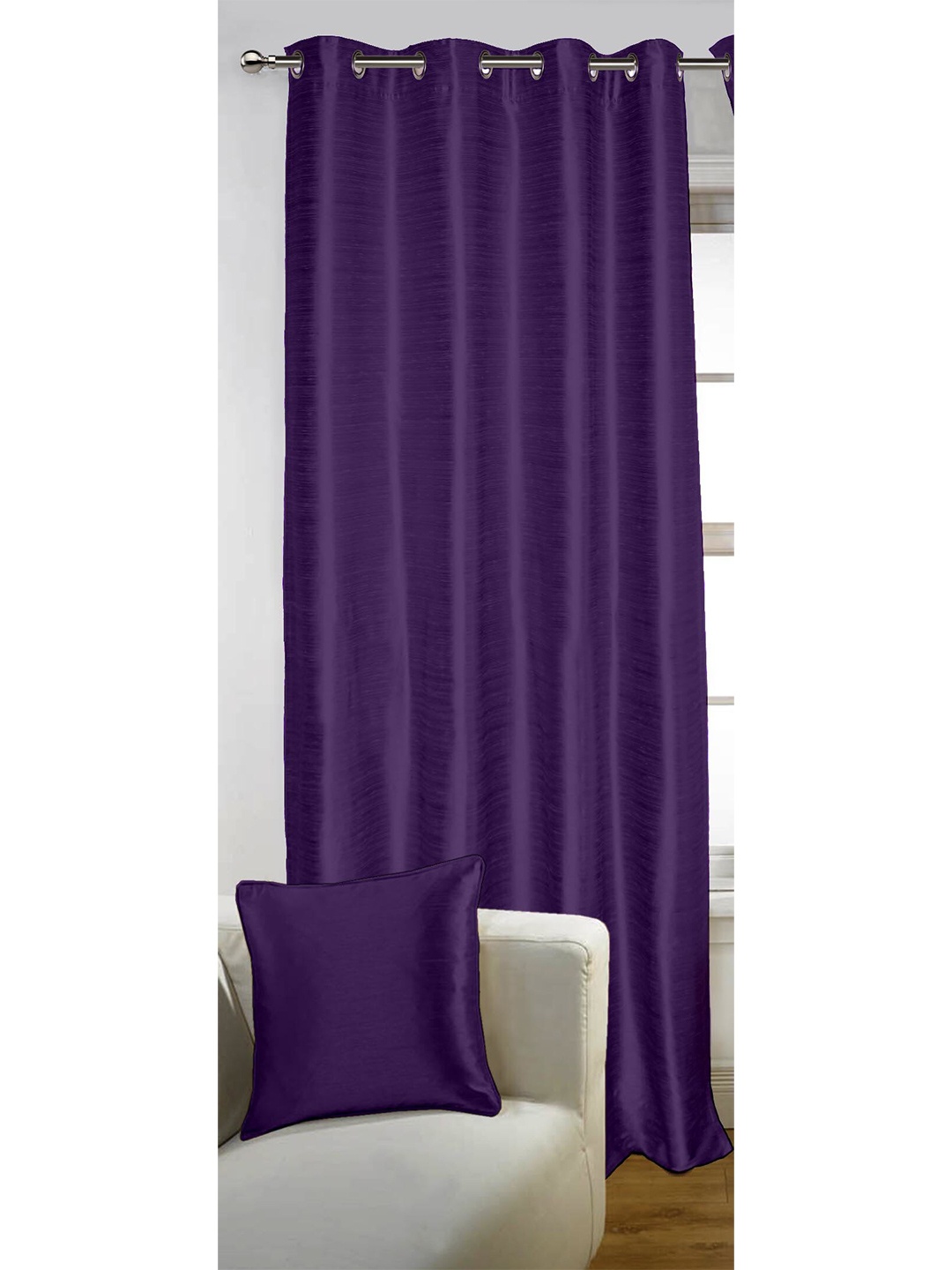 

Lushomes Purple Door Curtain