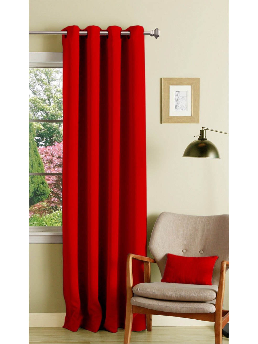 

Lushomes Red Door Curtain