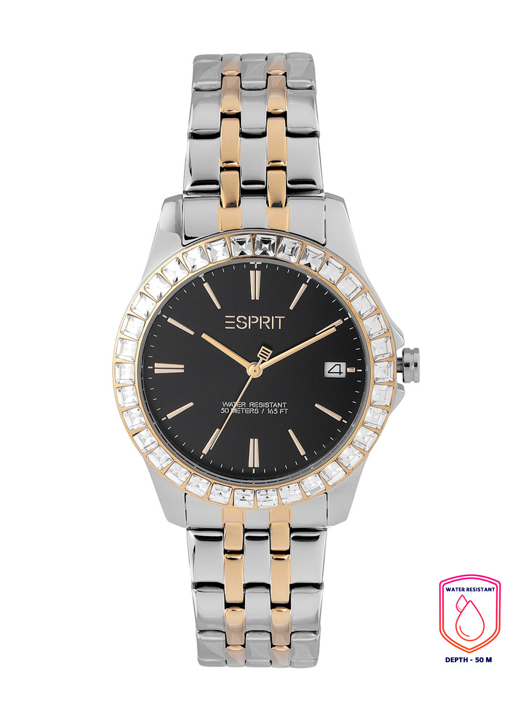 

ESPRIT Women Black Everly Analogue Watch ES1L382M0055
