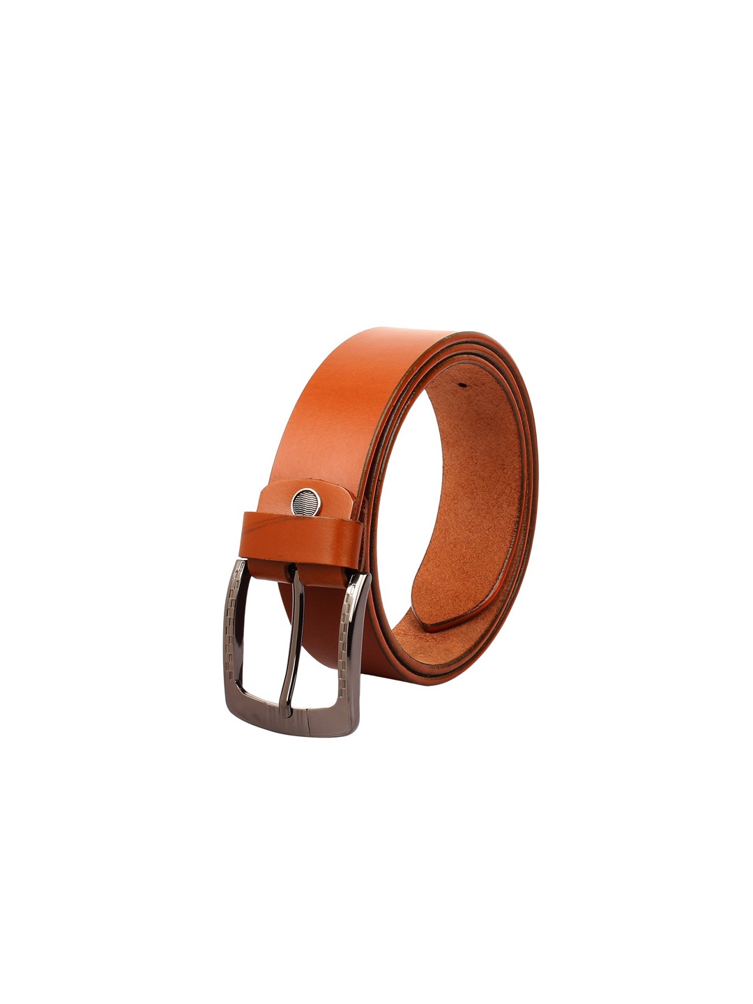 

Creature Men Tan Genuine Leather Belt