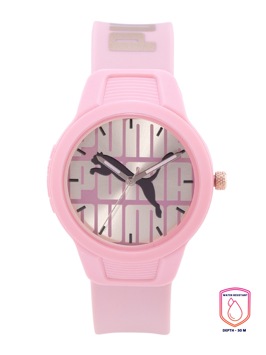 

Puma Women Pink & Grey Reset V2 Analogue Watch P1071