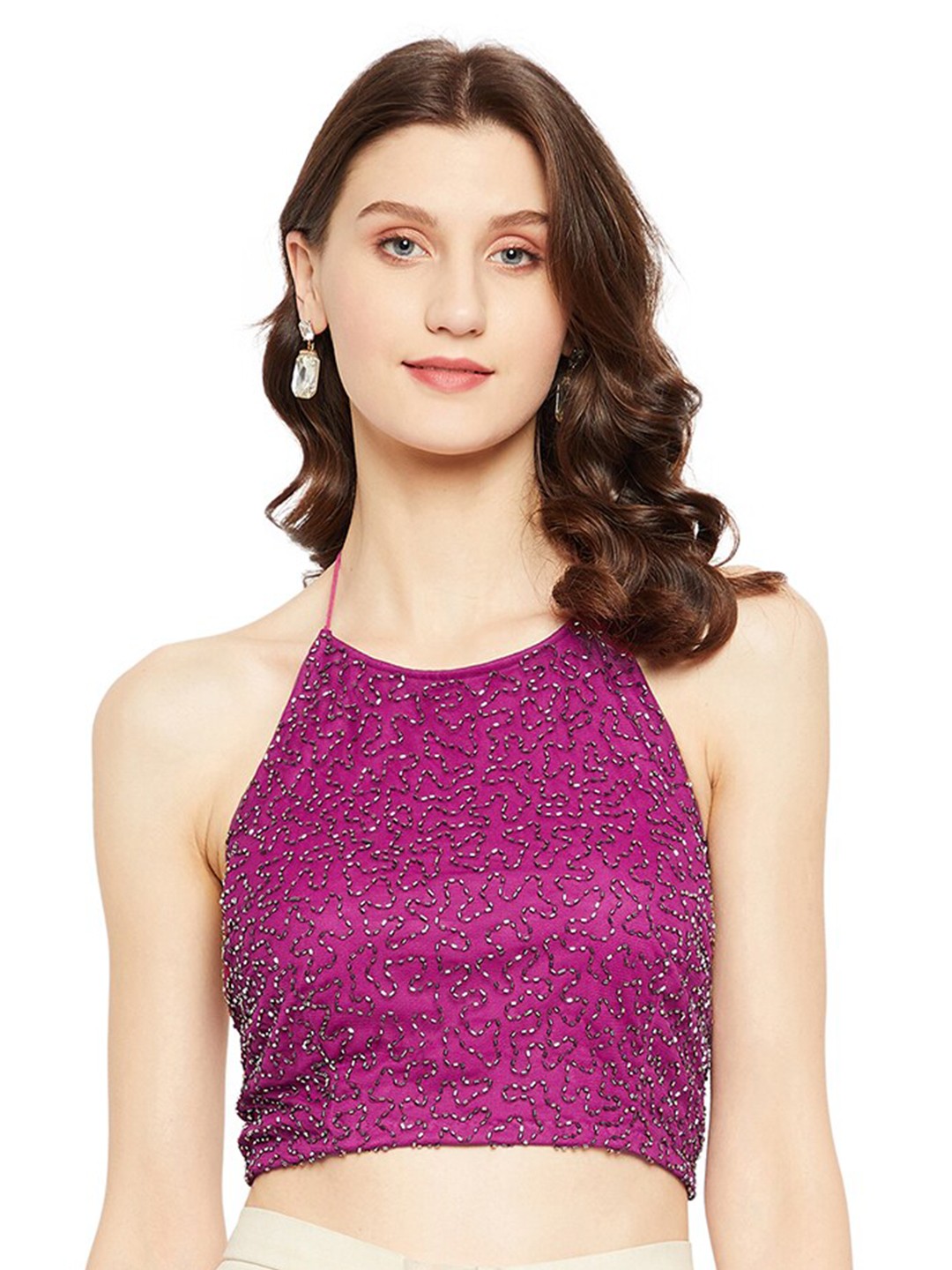 

LY2 Purple Net Top
