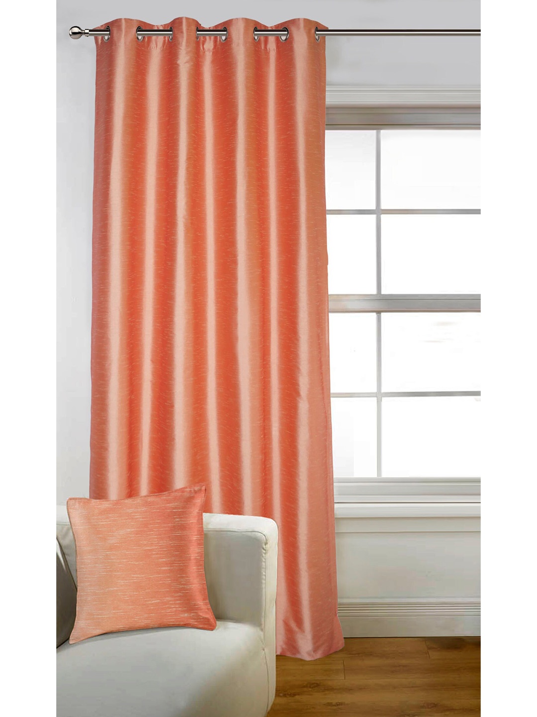 

Lushomes Pink Door Curtain