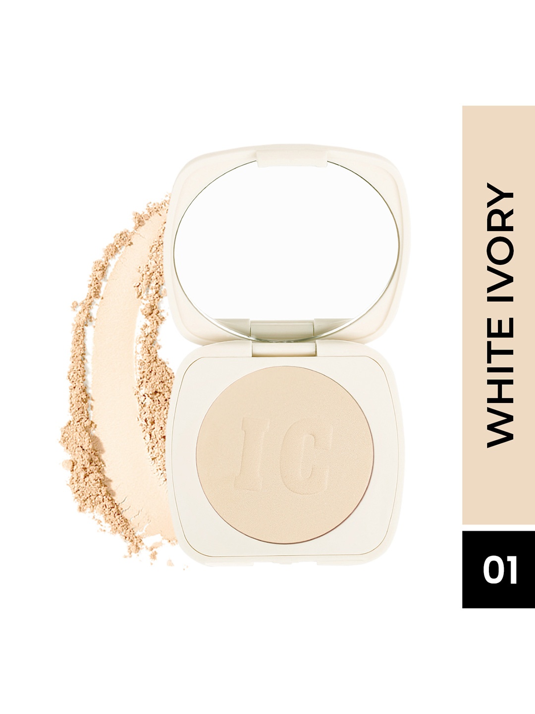 

INCOLOR Cover Max Fairness Compact Powder 9 g - White Ivory 01, Beige