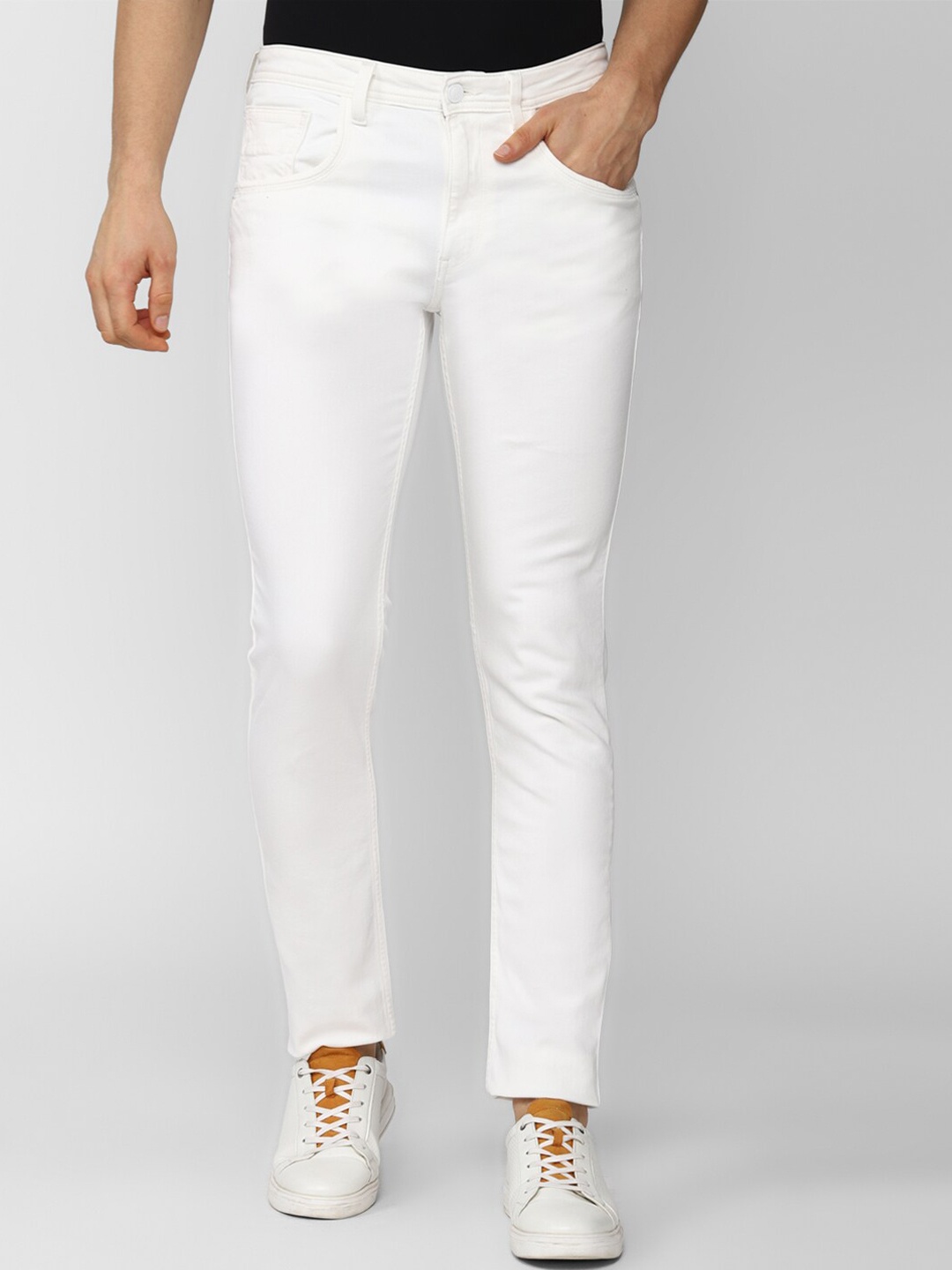 

VAN HEUSEN DENIM LABS Men White Skinny Fit Jeans