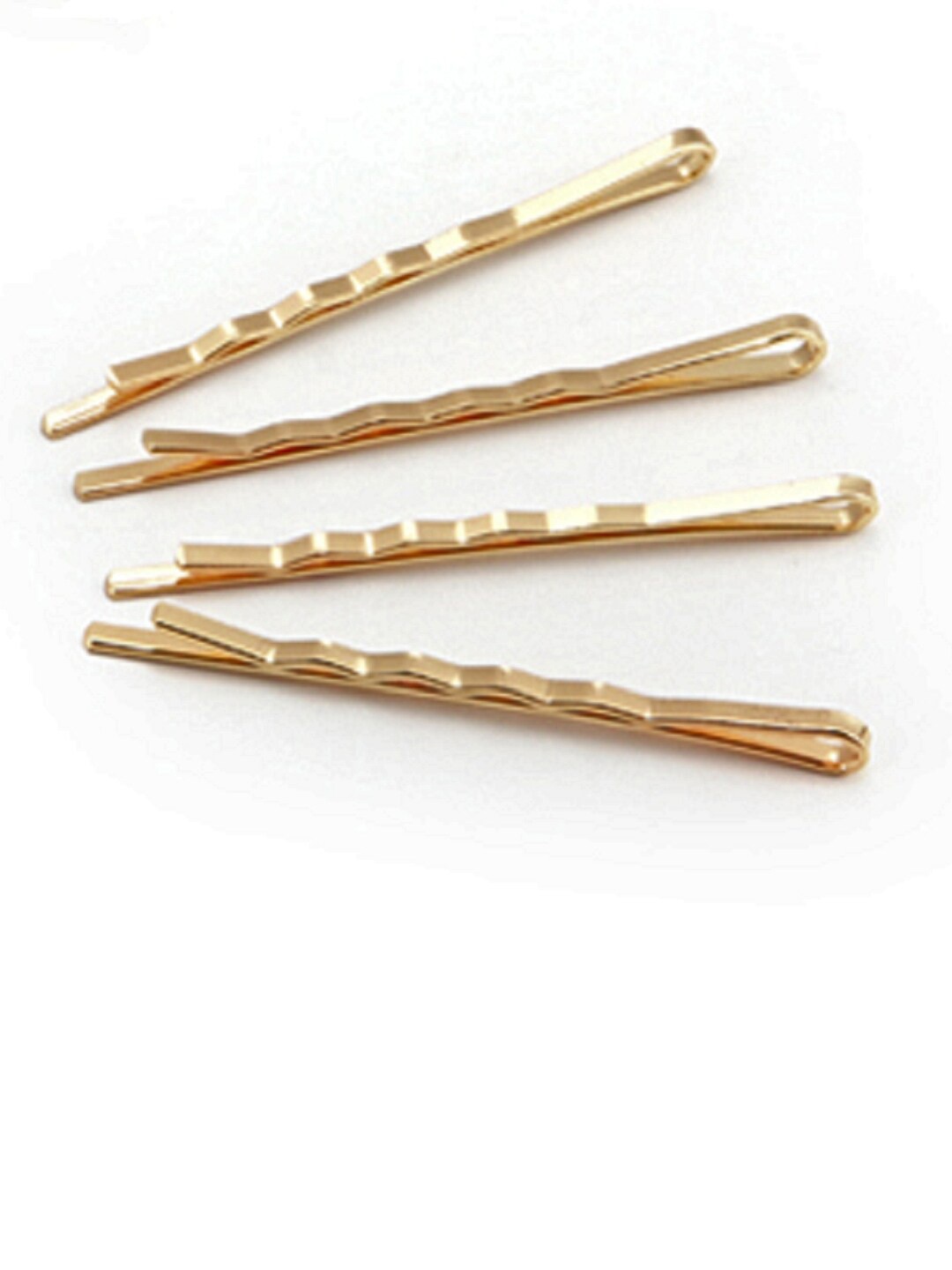 

Proplady Women Gold-Toned Set of 4 Bobby Pins