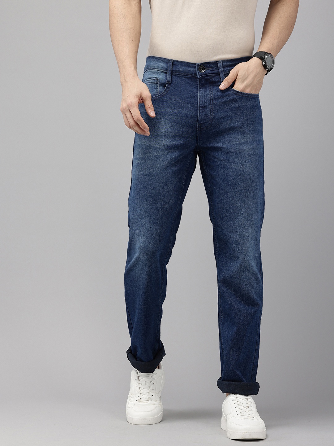 

Pepe Jeans Men Kingston Light Fade Stretchable Jeans, Blue