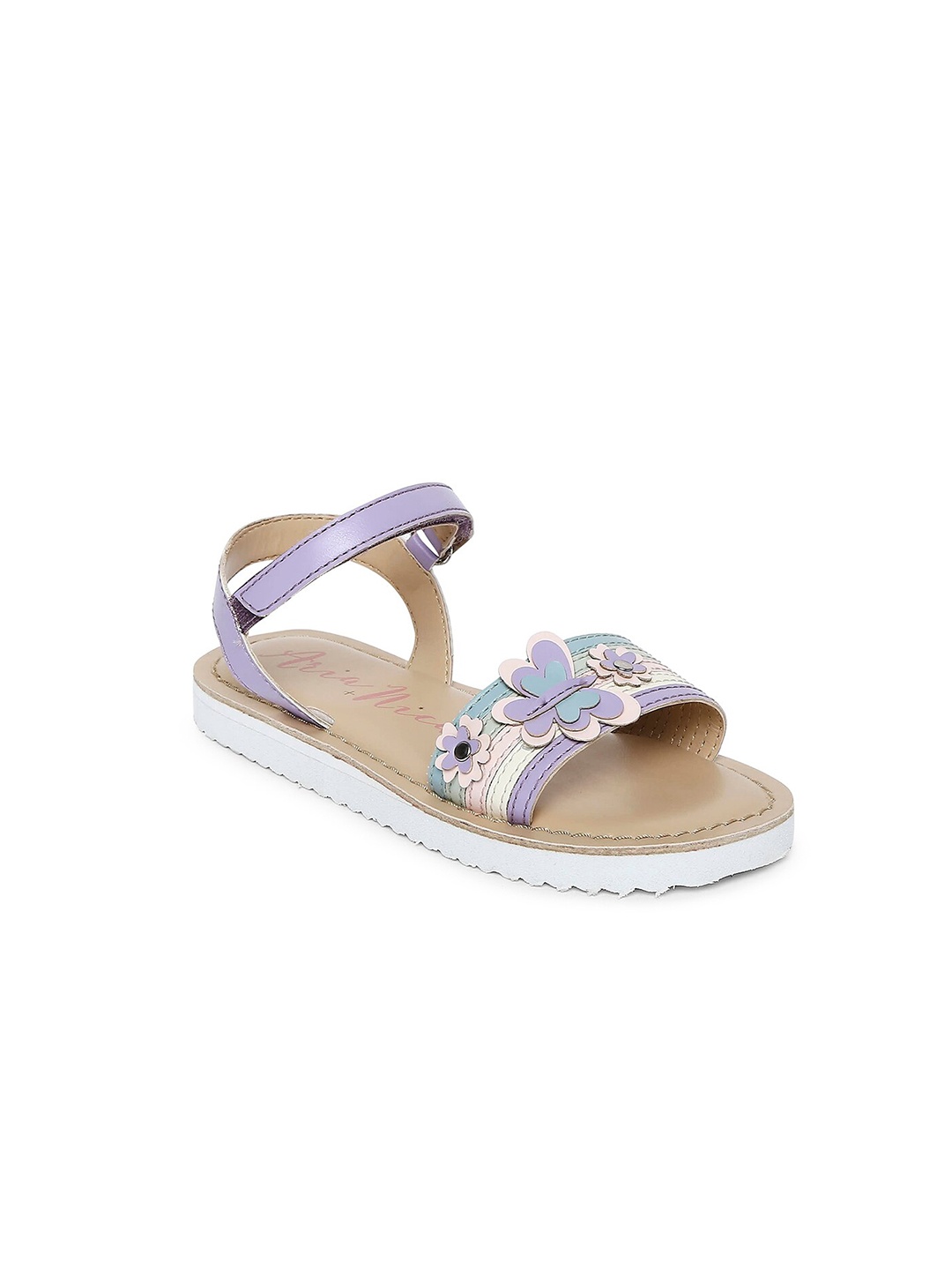 

Aria Nica Girls Lavender Embellished Open Toe Flats
