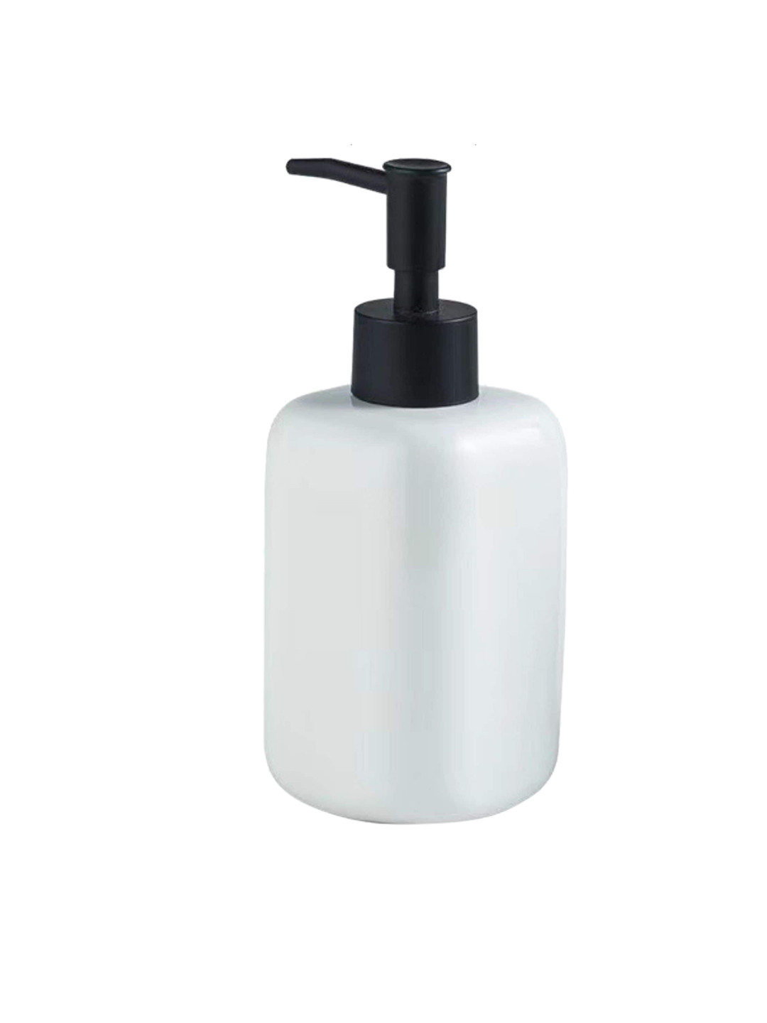 

FabSeasons White & Black Solid Soap Dispenser