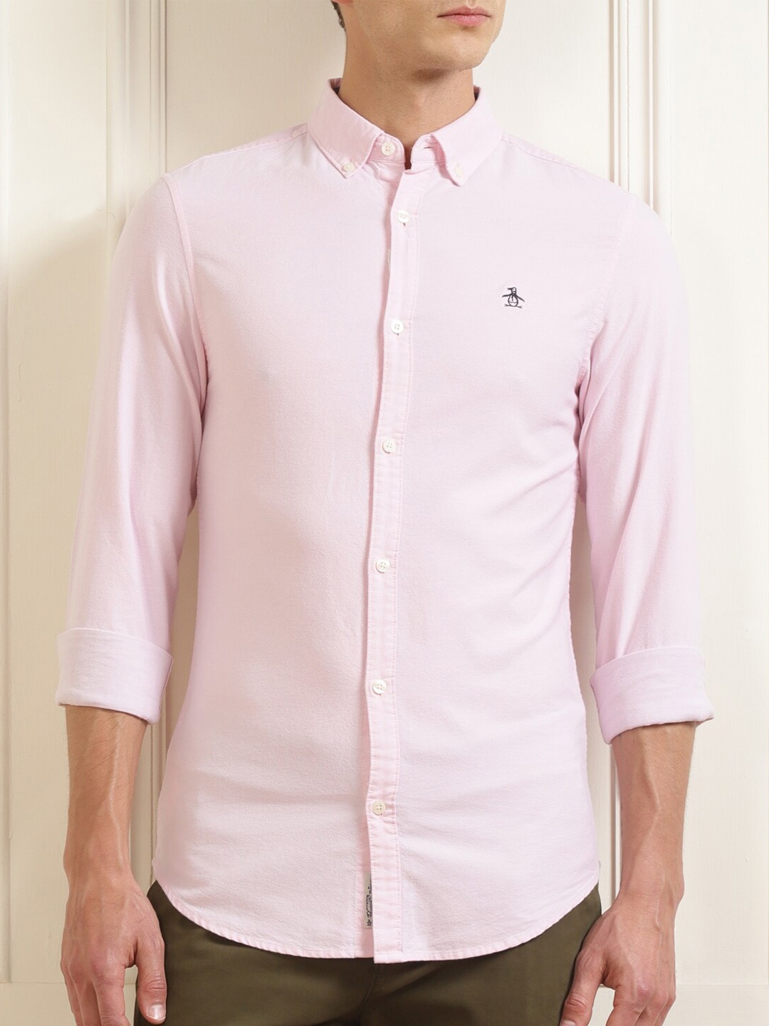 

Original Penguin Men Pink Formal Shirt