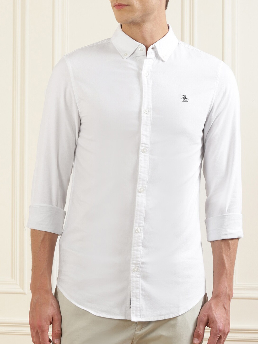 

Original Penguin Men White Formal Shirt