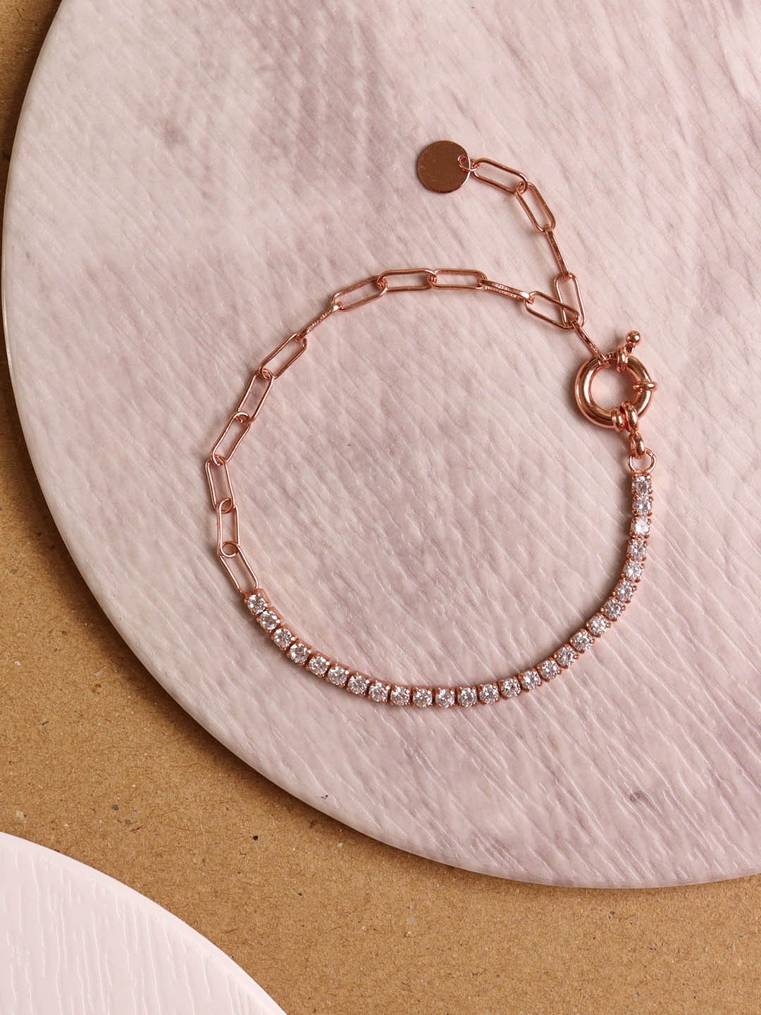 

SILBERRY Women Rose Gold Bracelet