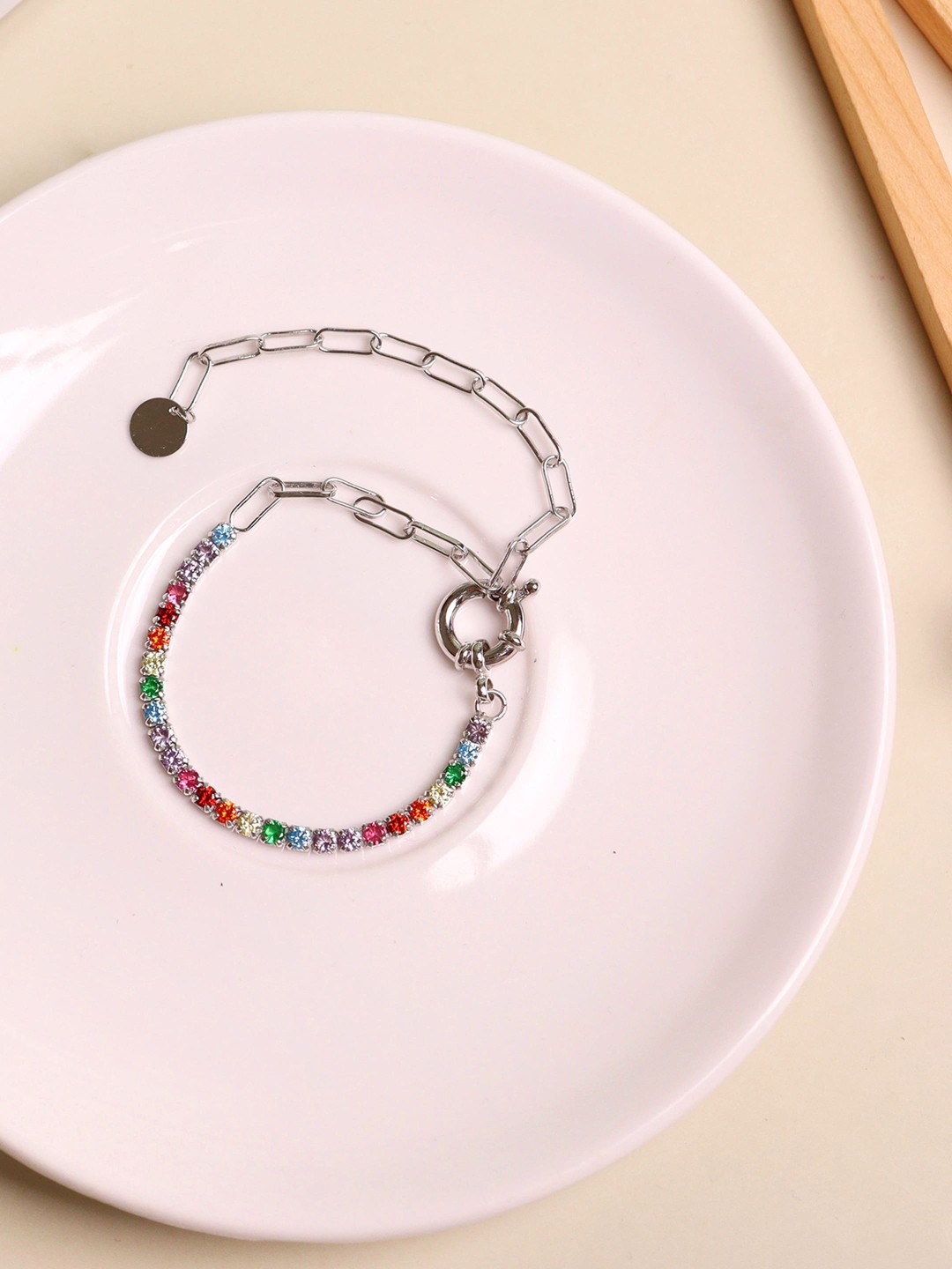 

SILBERRY Women Silver Bracelet