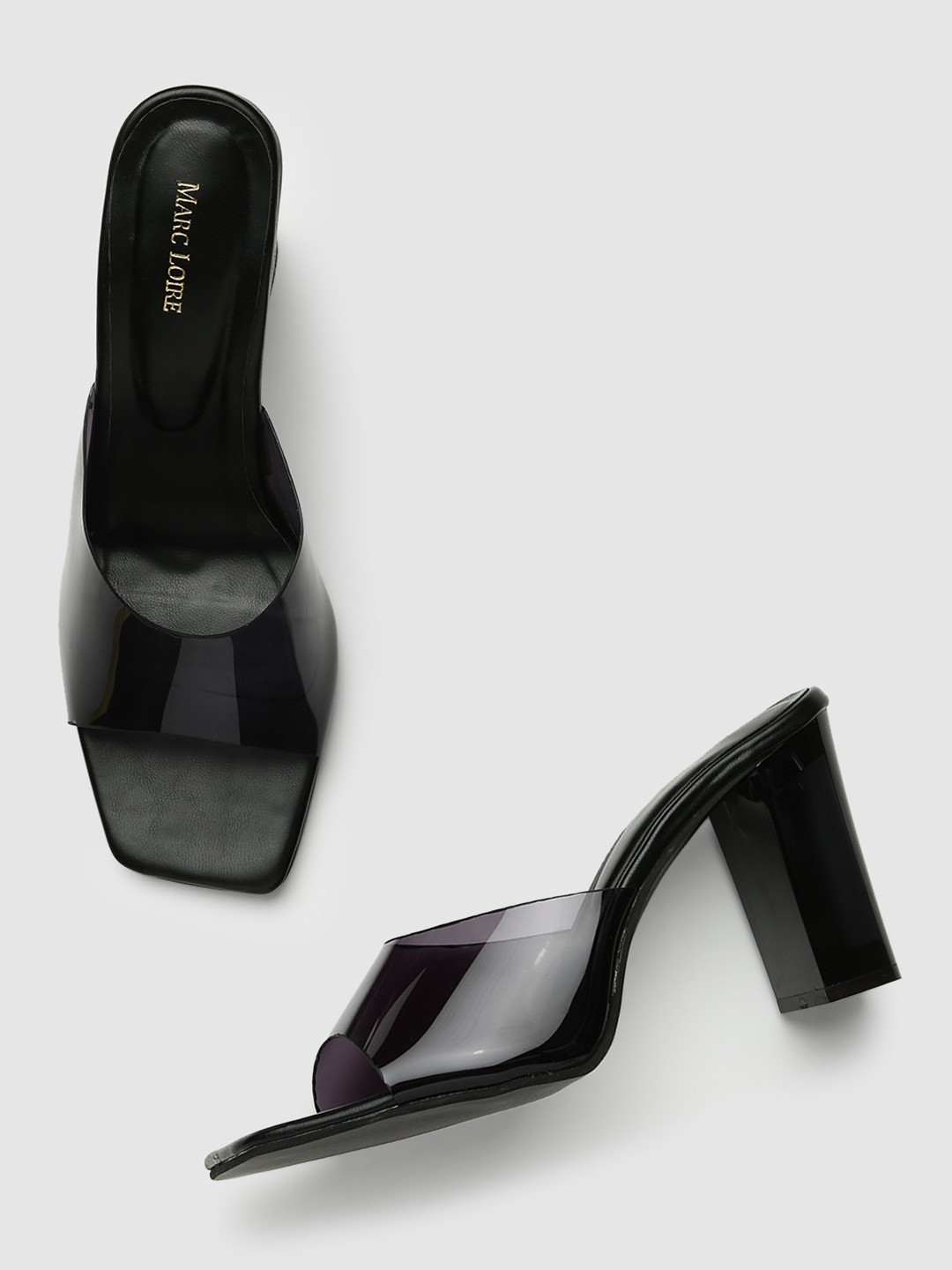 

Marc Loire Green Textured PU Work Block Sandals