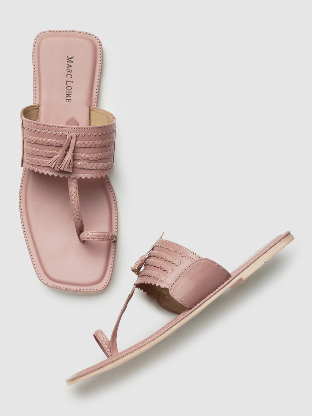 

Marc Loire Women Rose Ethnic One Toe Flats