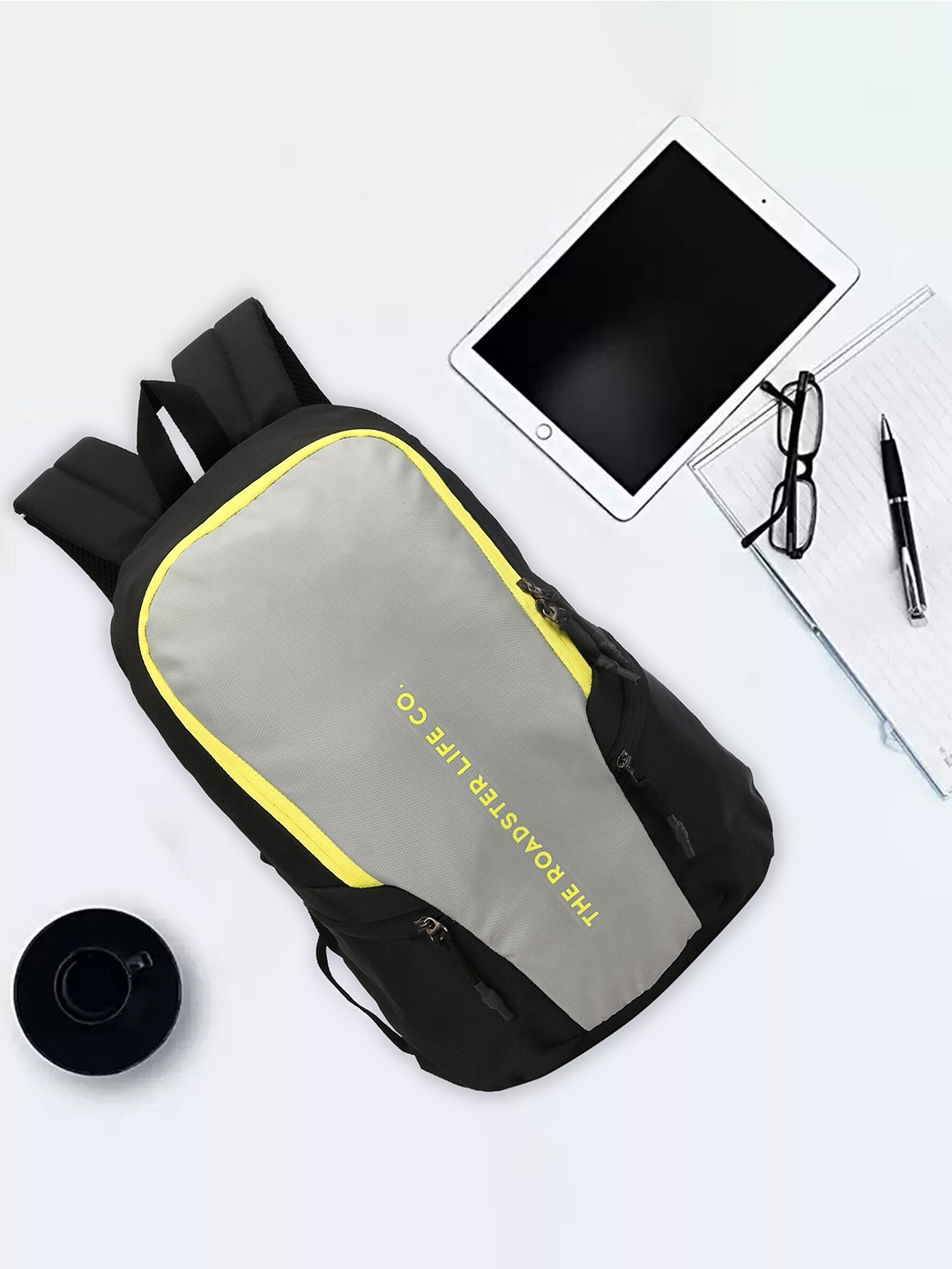 

Roadster Unisex Black Backpacks