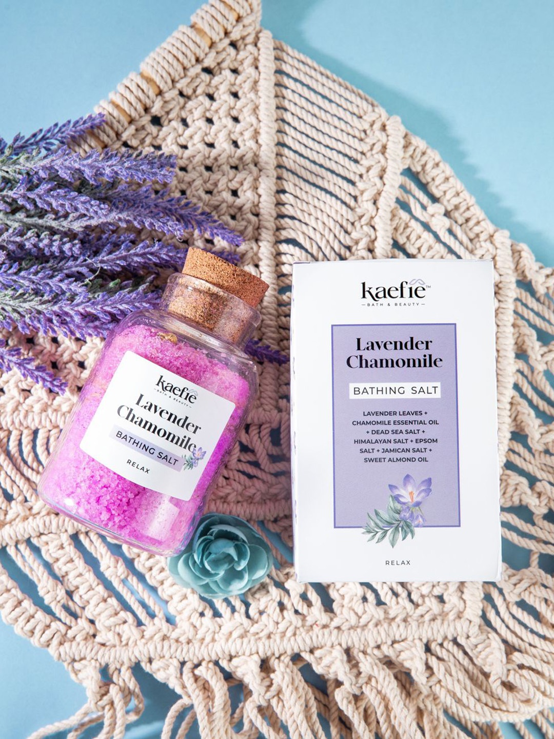 

KAEFIE BEAUTY Relaxing Cruelty-Free Lavender Chamomile Bathing Salt - 350 g